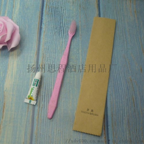 揚州思程酒店用品廠 一次性牙刷梳子的牛皮紙包裝之道